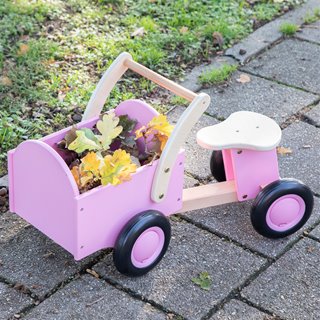 Bakfiets - roze